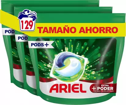 Ariel All-in-1 Pods Detergente Lavadora Líquido en Cápsulas/Pastillas 129  Lavados (3 x 43) »