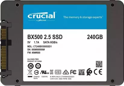 recurso renovable morir Descenso repentino SSD Crucial BX500 240GB » Michollo.com
