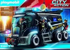 Furgon fuerzas 2024 especiales playmobil