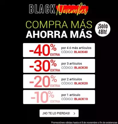 Black November en Magic Outlet by Venca Michollo