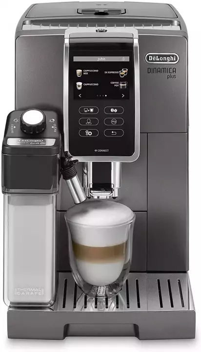 Cafetera Superautomática Dinamica Plus ECAM370.95.T de DeLonghi »