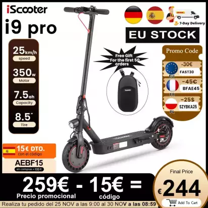 Scooter Electrico Adulto 25km/h