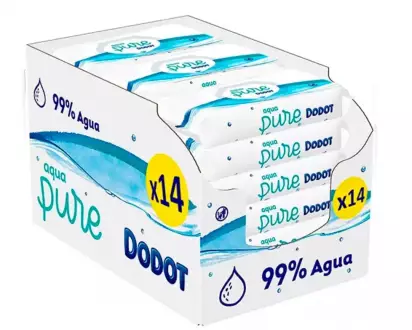 672 Toallitas Dodot Aqua Pure »