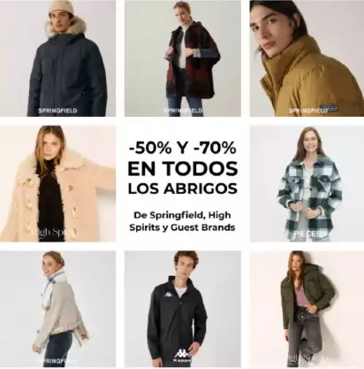 Hasta 70% Dto. en TODOS abrigos de High Spirits y Brands » Michollo.com
