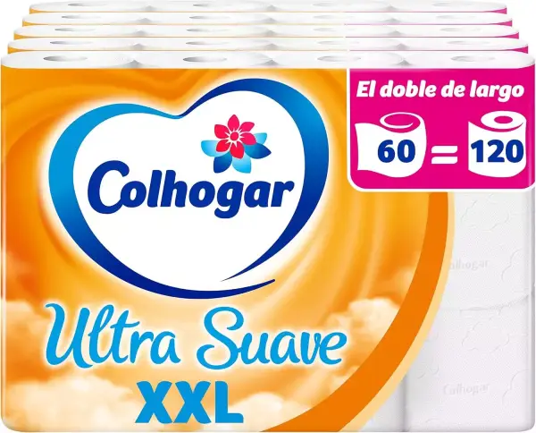 60 Rollos Colhogar Suave XXL 60 Rollos Colhogar Suave XXL