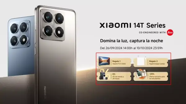 Xiaomi 14T pro + Xiaomi TV 55" + cargador xiaomi 120w Xiaomi 14T pro + Xiaomi TV 55" + cargador xiaomi 120w