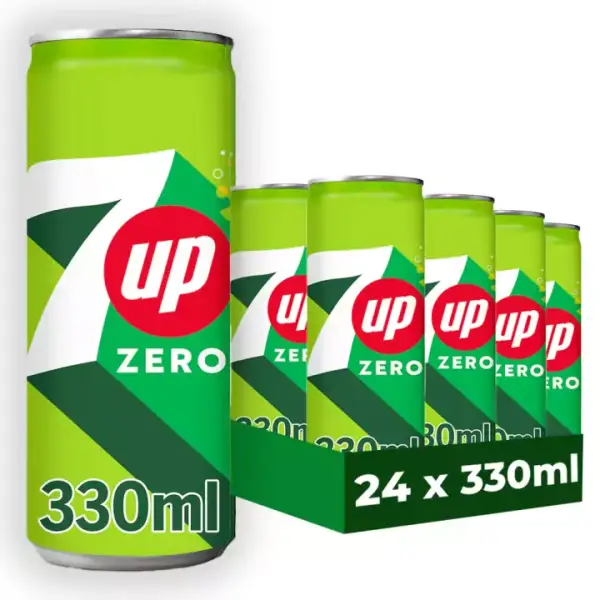 24x330ml Seven Up Zero 24x330ml Seven Up Zero