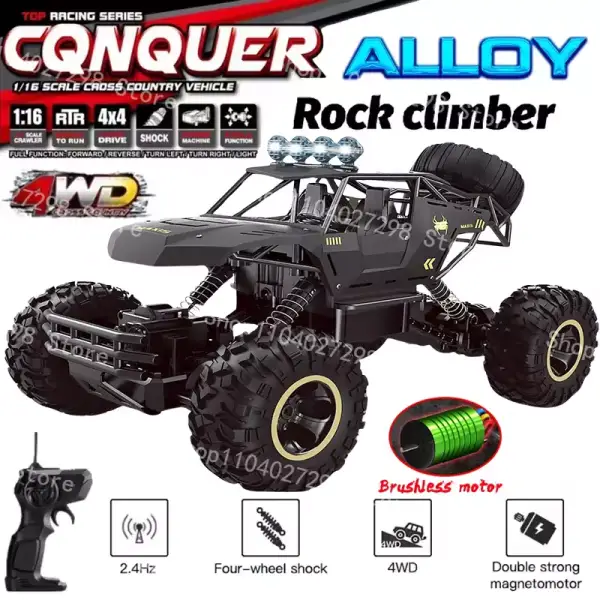 Coche radiocontrol 4WD con LED Coche radiocontrol 4WD con LED