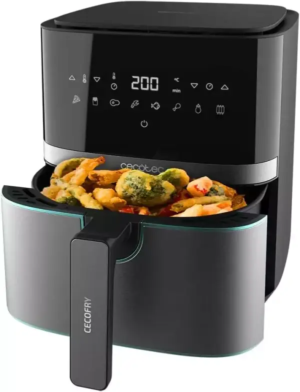 Freidora de aire Cecotec Cecofry Full InoxBlack 5500 Pro Freidora de aire Cecotec Cecofry Full InoxBlack 5500 Pro