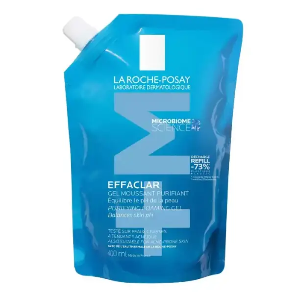 Recarga Gel espuma purificante Effaclar 400ml Recarga Gel espuma purificante Effaclar 400ml