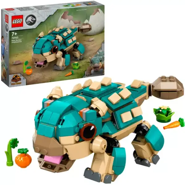 LEGO 76962 Jurassic World Bumpy Bebé: Ankylosaurus LEGO 76962 Jurassic World Bumpy Bebé: Ankylosaurus