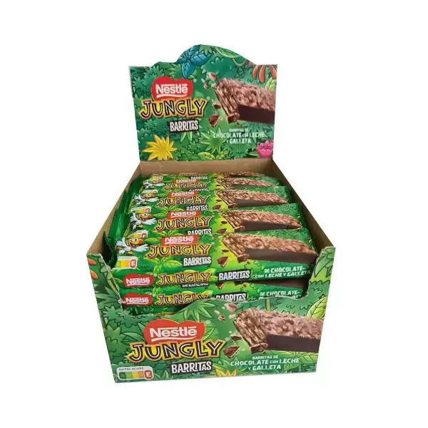 30x34g barritas Nestlé Jungly 30x34g barritas Nestlé Jungly