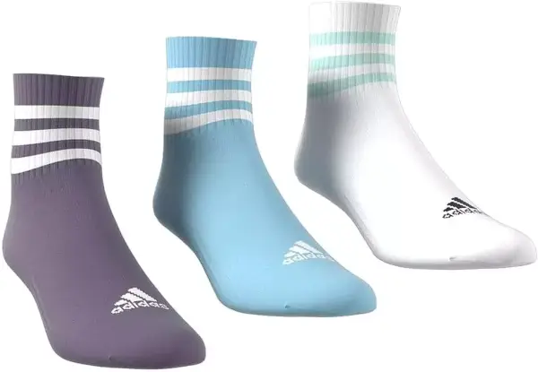 3 pares de calcetines unisex Adidas 3 pares de calcetines unisex Adidas