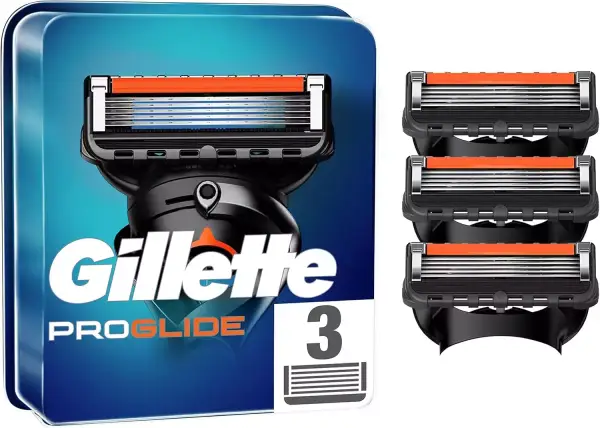 Paquete de 3 cambios cuchilla Gillette ProGlide de afeitar Paquete de 3 cambios cuchilla Gillette ProGlide de afeitar