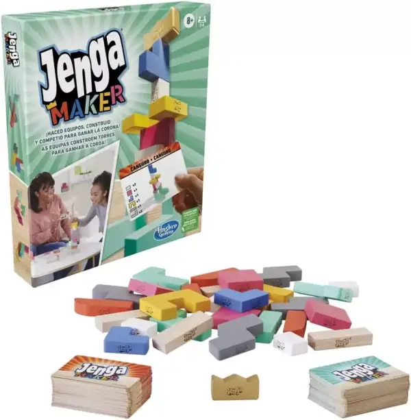 Juego Jenga Maker Hasbro Juego Jenga Maker Hasbro