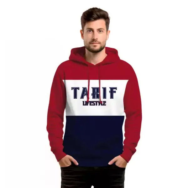 Sudadera de hombre Tarif con capucha Sudadera de hombre Tarif con capucha