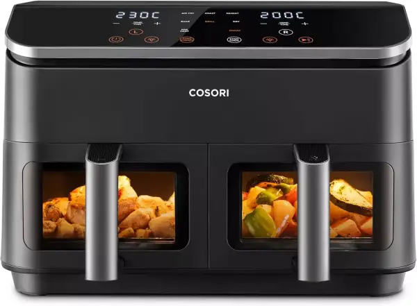 Freidora de Aire Cosori Dobll Cesta 8,5L Freidora de Aire Cosori Dobll Cesta 8,5L