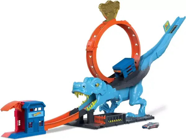 Hot Wheels City Desafío del T-Rex Hot Wheels City Desafío del T-Rex