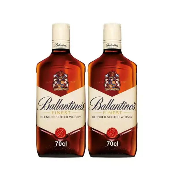 2x Whisky Ballantine's Finest 70cl 2x Whisky Ballantine's Finest 70cl
