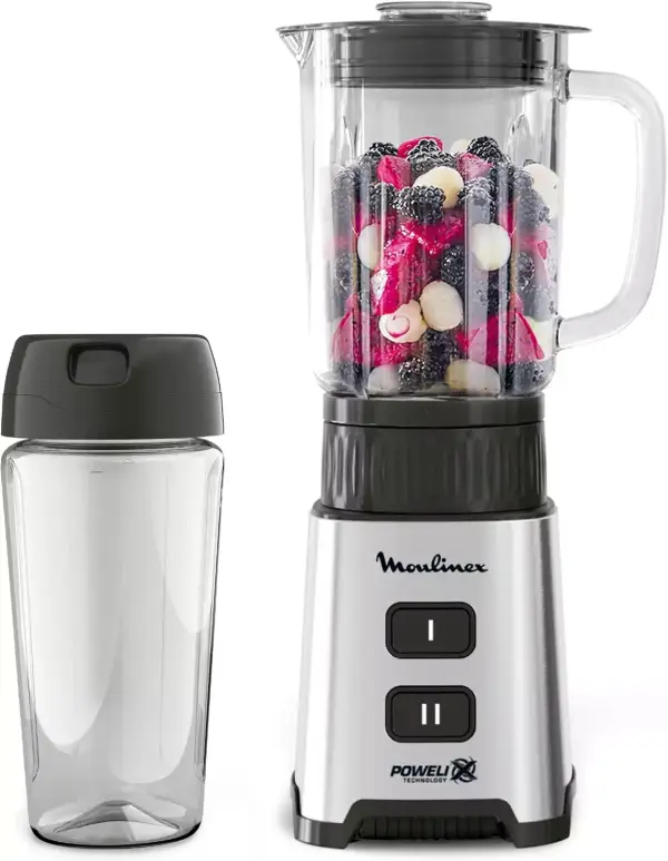 Batidora de vaso individual Moulinex Pulseo LM17GD Batidora de vaso individual Moulinex Pulseo LM17GD
