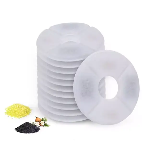 Pack de 12 filtros para bebederos de mascota Pack de 12 filtros para bebederos de mascota