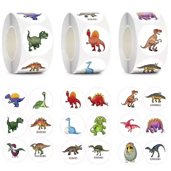 Pegatinas de dinosaurios Pegatinas de dinosaurios