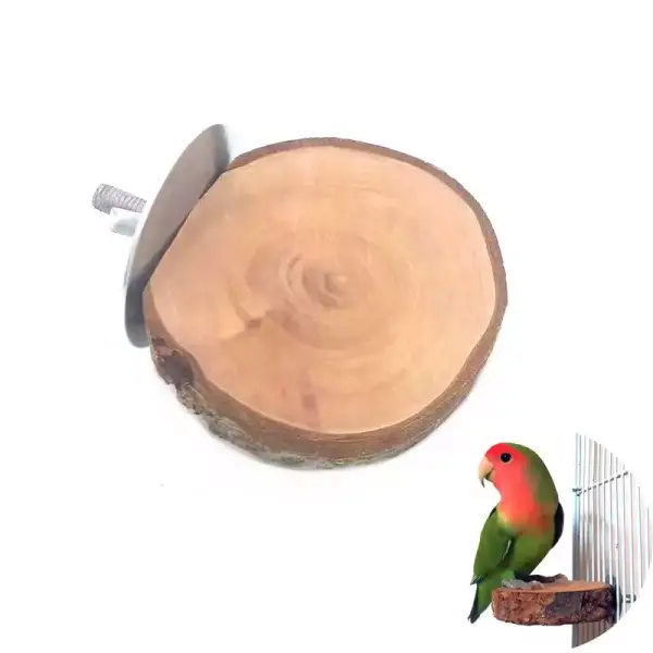 Soporte de madera para mascota Soporte de madera para mascota