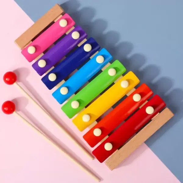 Xilófono 8 teclas infantil Xilófono 8 teclas infantil