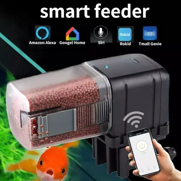 Alimentador automático acuario Alimentador automático acuario