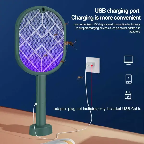 Raqueta eléctrica de 3000V para mosquitos Raqueta eléctrica de 3000V para mosquitos