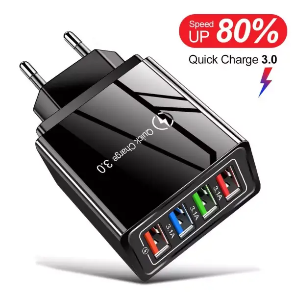 Cargador USB 3.0 de carga rápida Cargador USB 3.0 de carga rápida