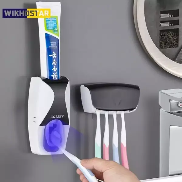 Dispensador automático de pasta dental Dispensador automático de pasta dental