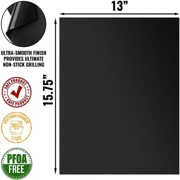 Alfombrilla antiadherente para parrilla Alfombrilla antiadherente para parrilla