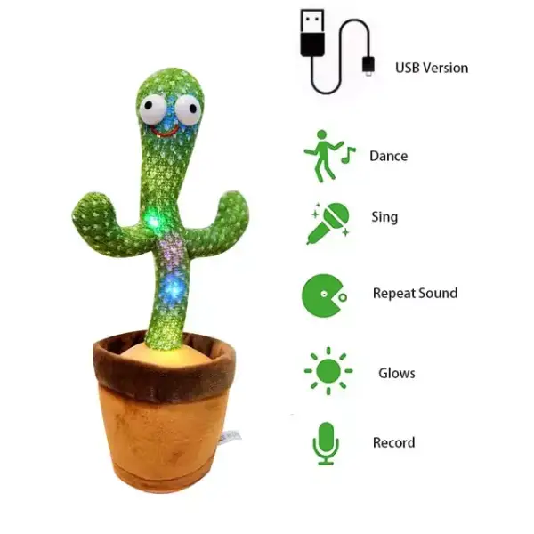Cactus parlanchin mejorado con usb Cactus parlanchin mejorado con usb