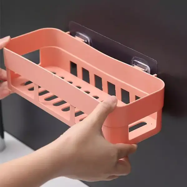 Estante de baño organizador adhesivo Estante de baño organizador adhesivo