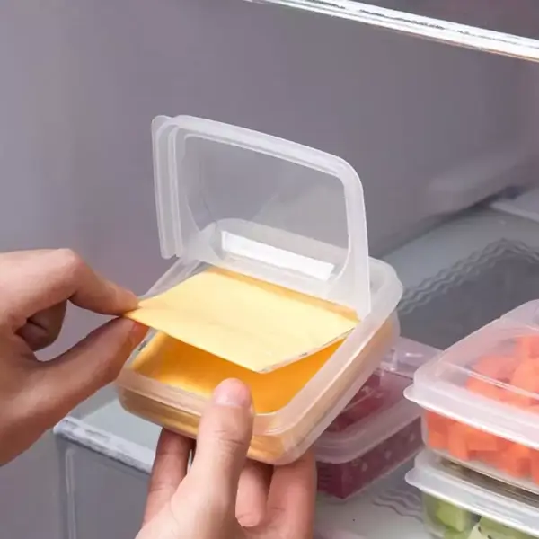 Caja de almacenamiento de queso y mantequilla Caja de almacenamiento de queso y mantequilla