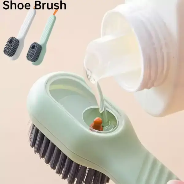 Cepillo de limpieza líquido de cerdas suaves para zapatos Cepillo de limpieza líquido de cerdas suaves para zapatos