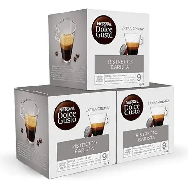 Pack 48 cápsulas Dolce Gusto Café Ristretto Barista Pack 48 cápsulas Dolce Gusto Café Ristretto Barista