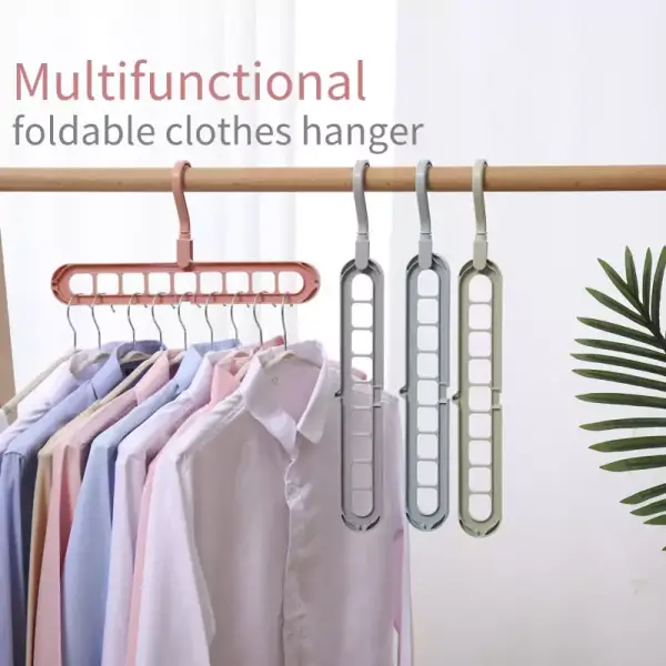 Percha de plástico multifunción Percha de plástico multifunción