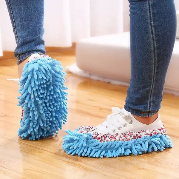 Zapatillas de limpieza de suelo de microfibra Zapatillas de limpieza de suelo de microfibra
