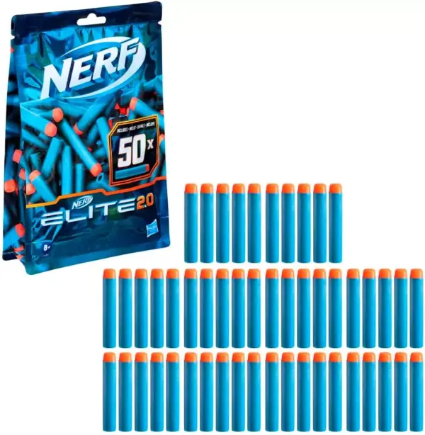 50 dardos oficiales Nerf Elite 2.0 50 dardos oficiales Nerf Elite 2.0
