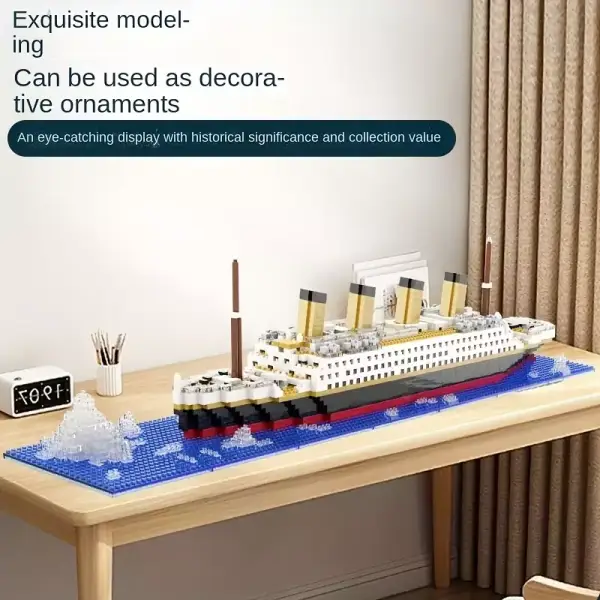 Juguete de ensamblaje de bloques de construcción Titanic Juguete de ensamblaje de bloques de construcción Titanic