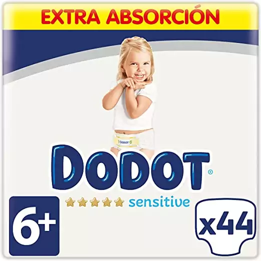 Pack 52 Pañales Dodot Sensitive Extra Pack 52 Pañales Dodot Sensitive Extra