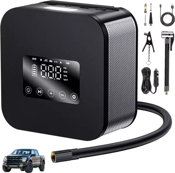 Inflador eléctrico 12V 7800mAh Inflador eléctrico 12V 7800mAh