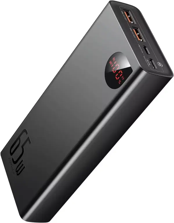 Batería Baseus USB-C 65 W 20000 mAh Batería Baseus USB-C 65 W 20000 mAh