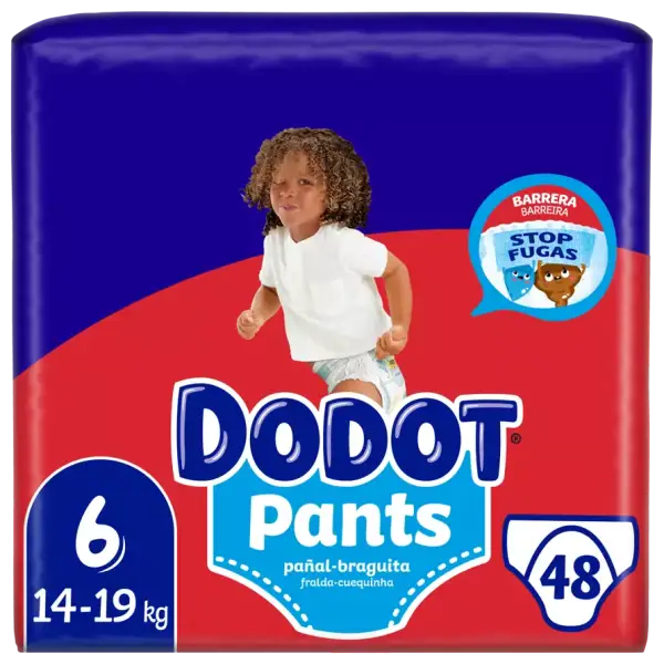 Pack de pañales Dodot Pants Pack de pañales Dodot Pants