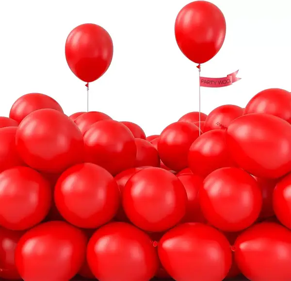 120 globos rojos de 12,7 cm 120 globos rojos de 12,7 cm