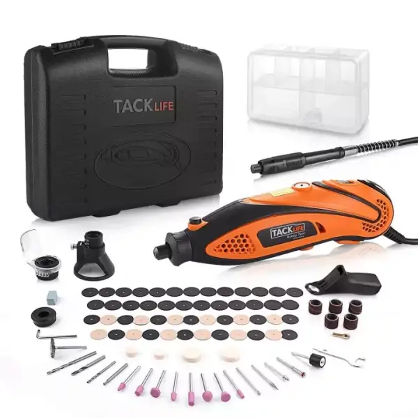 Mini Amoladora eléctrica Tacklife Advanced + 80 accesorios Mini Amoladora eléctrica Tacklife Advanced + 80 accesorios