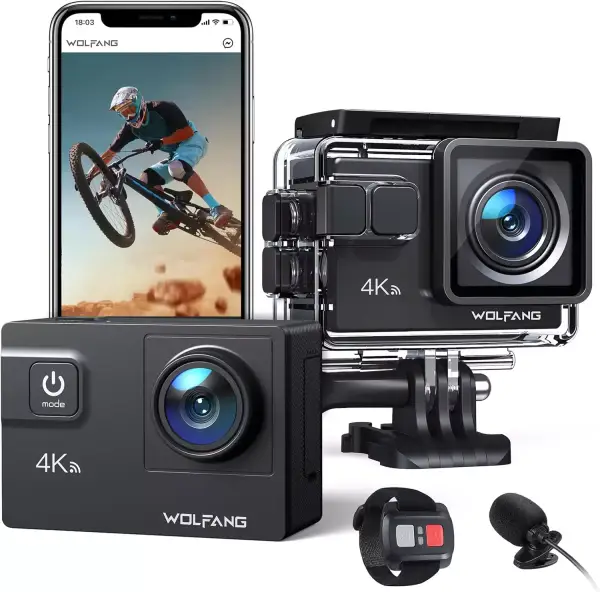 Cámara Deportiva WiFi 4K 60FPS Cámara Deportiva WiFi 4K 60FPS