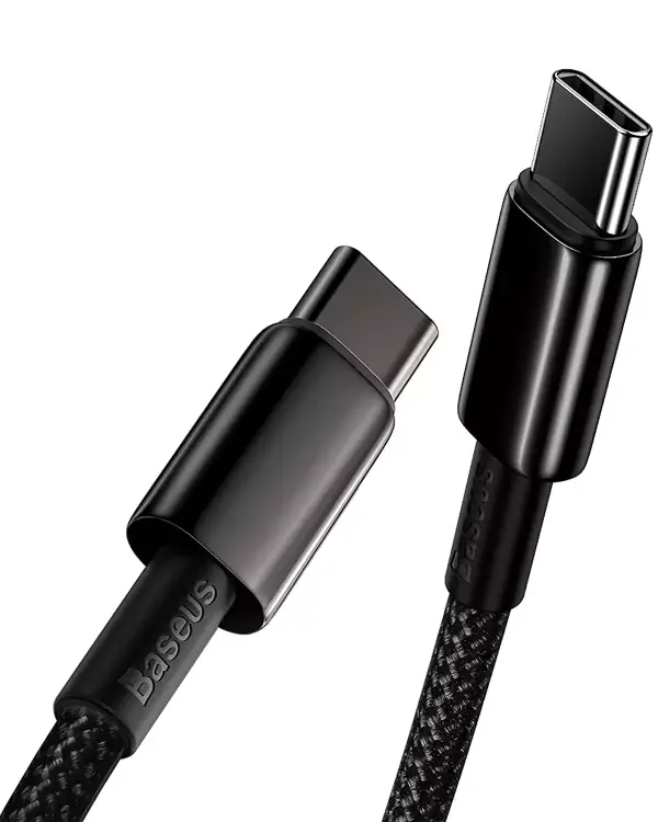 Cable USB C a USB C 100W Baseus Cable USB C a USB C 100W Baseus